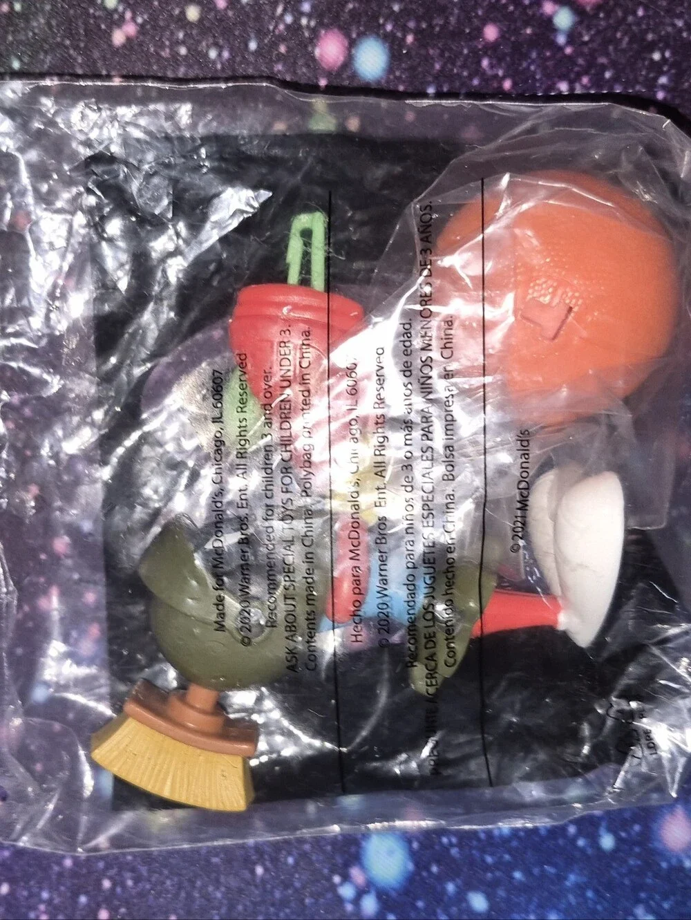 🏀 McDonald’s Space Jam: A New Legacy Happy Meal Toys Lot of 3 – #2 & #10